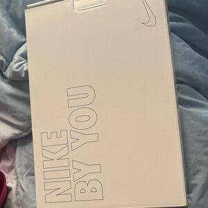 Nike White 'NIKE BY YOU' Shoe Box